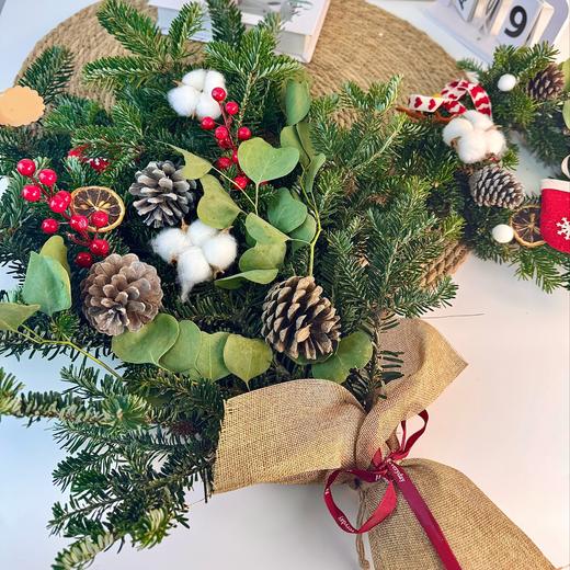 🎄几十块轻松拥有的圣诞氛围感✨【圣诞诺贝松系列装饰】❗️小壁花加上花环❄️🔔一整个圣诞氛围拉满啦~ 商品图3