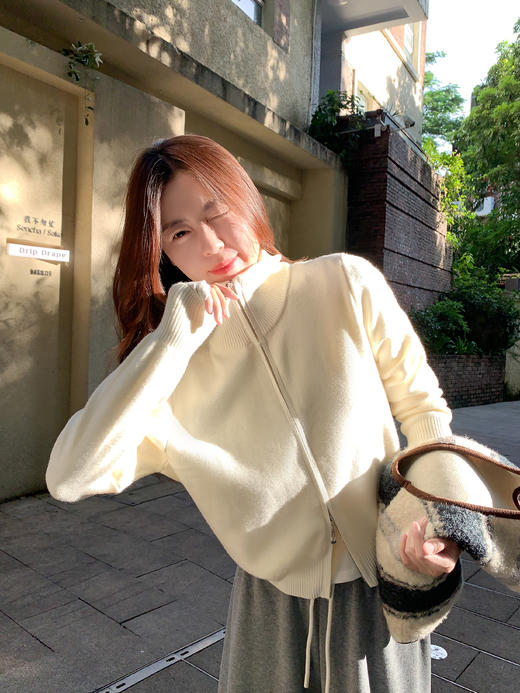 <曾小咸推荐> 现货秒杀！微信超特价！立领长袖针织衫 日常139.99 立减60 秒杀79.99！ 商品图7