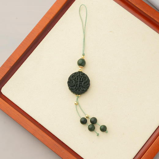 ²合香小挂件（手机挂件）系列-HX-8不可带着洗澡、不可遇水和油，初期佩戴可能会有掉色现象，介意勿拍【HM02-CRMM-ARSJ】【安然水晶】【48小时鉴赏期】 商品图4