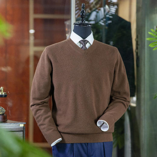 25新款秋冬男士羊毛羊绒 针织毛衣 三款多色可选 商品图1