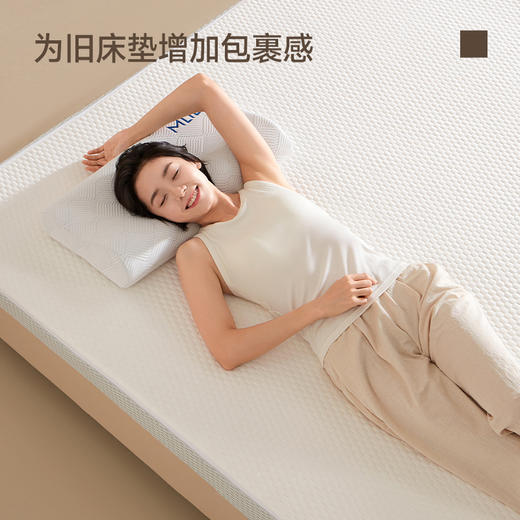 【冯站长】梦百合舒梦记忆棉床垫软垫宿舍卧室家用（宽度120cm以下 不含120cm） 商品图1