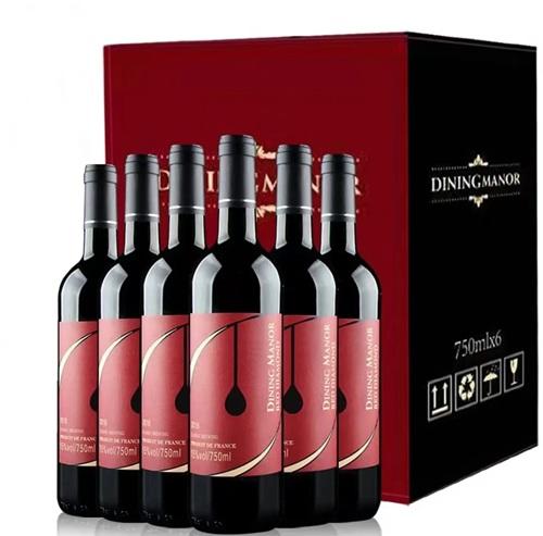 蒂宁庄园 法国进口15度 干红葡萄酒750ml 商品图0