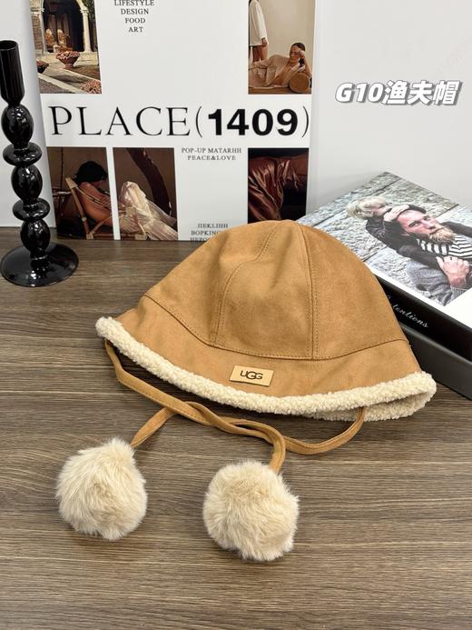 UGG麂皮绒加厚加绒款渔夫帽！加深加宽 商品图3