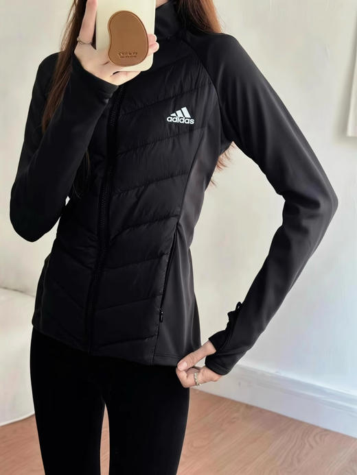 ad石墨烯保暖瑜伽棉服外套修身版  瑜伽外套 商品图2