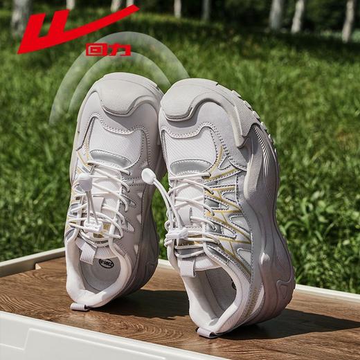 回力女鞋登山鞋2025秋季新款户外休闲运动鞋丑萌鞋子厚底老爹鞋女 商品图2