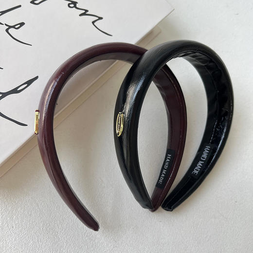 质感皮质金标发箍发饰-纪念日百货门店同款167993745 商品图4