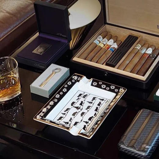 Davidoff/大卫杜夫 季诺旅行软触皮革雪茄保湿盒 旅行商务送礼 商品图2