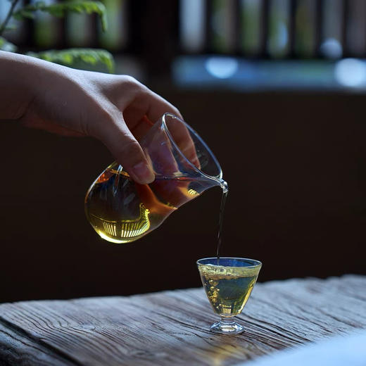 玻心璃语 | 最卷公道杯 玻璃 原创设计 茶具 手工匠人 耐热分茶器 商品图1