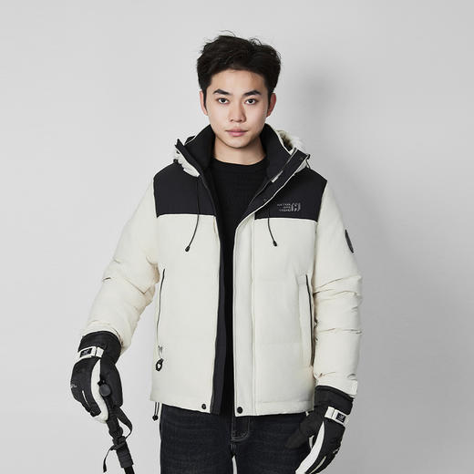 【断码清仓】HX 冬季短款翻领羽绒服北面款Y100440029101 商品图0