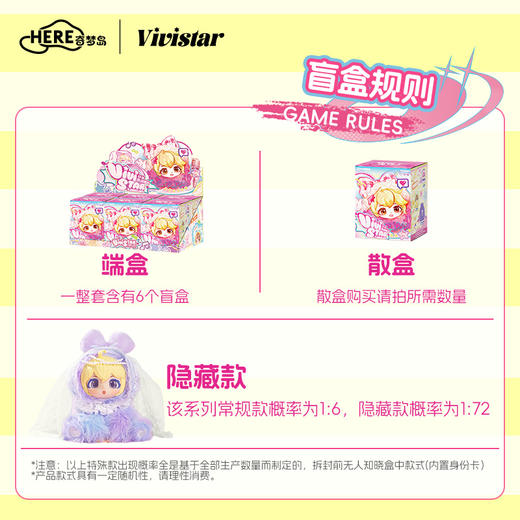 Vivistar日常生活系列毛绒盲盒-纪念日百货门店同款168343980 商品图1