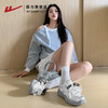 回力女鞋芭蕾德训鞋2025新款薄底运动休闲鞋网面透气银色蕾丝小众 商品缩略图2