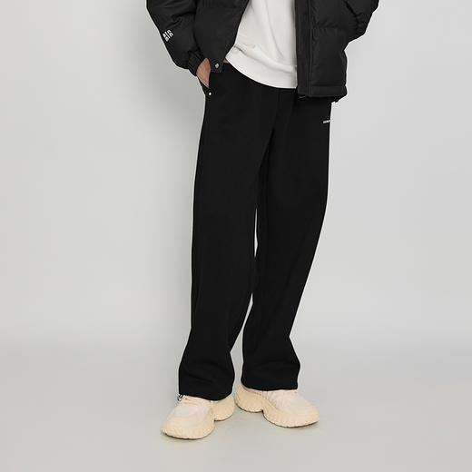 【断码清仓】HX 冬季直筒休闲长裤可松紧裤脚C203440033101 商品图3