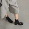 【预售5天】超轻软底爆款棕色马丁靴秋冬新款厚底增高瘦瘦弹力切尔西短靴WC&M3532 商品缩略图3