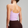 跃牌【安琪拉系列】 新款裸感运动背心双面锦舒适上衣女褶皱健身吊带瑜伽文胸WX1252 商品缩略图1