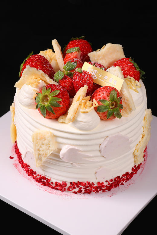 抹茶草莓酸奶皮子蛋糕 商品图1