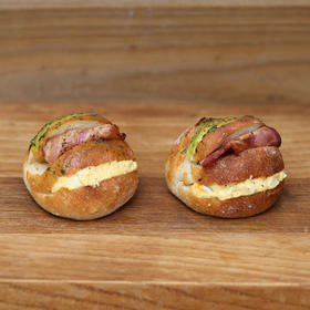 蒜香培根沙拉生法