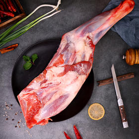 鲜飨内蒙原切草原羊-整只鲜羊腿礼盒2-2.5kg（注：冷冻生鲜类商品不退，质量问题只换）