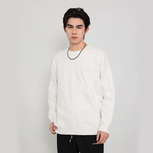 【断码清仓】HX 冬季圆领毛衫新年氛围款S107444304101 商品图1