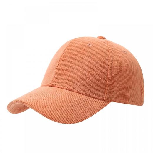 爆款灯芯绒棒球帽成人款六片帽子ZY1070 商品图4