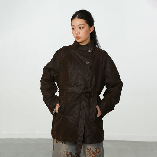极简磨砂皮加绒外套-纪念日百货门店同款167945428 商品图2