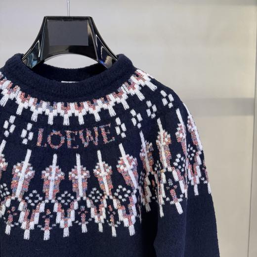 女款提花针织毛衣la014 商品图2