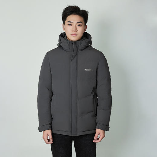 【断码清仓】HX 冬季短款带帽羽绒服90绒Y100440024101/02 商品图1