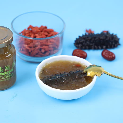 星龙港鲜炖海参礼盒800g/100g*8瓶（开盖即食） 商品图2