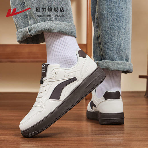 回力男鞋2025新款秋冬复古鞋子爆款潮运动休闲鞋男士厚底板鞋男款 商品图3