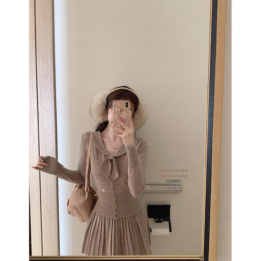 金蘑菇菇 冬日宅物 海军领系列 / 少女系针织内搭 商品图0