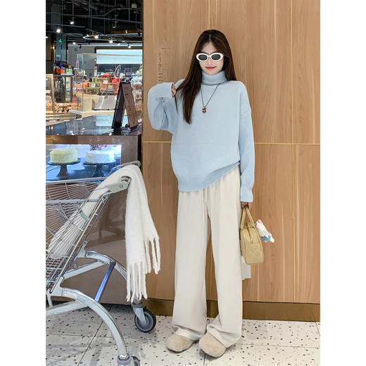 <曾小咸推荐> 现货秒杀！微信超特价！高领针织打底衫 日常129.99 立减50 秒杀79.99！ 商品图4