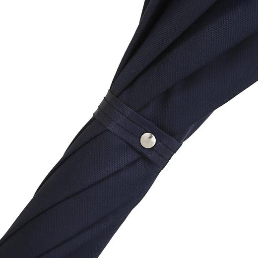 Pasotti意大利手工直柄晴雨伞男士奢华银色马头手柄复古雨伞 商品图2