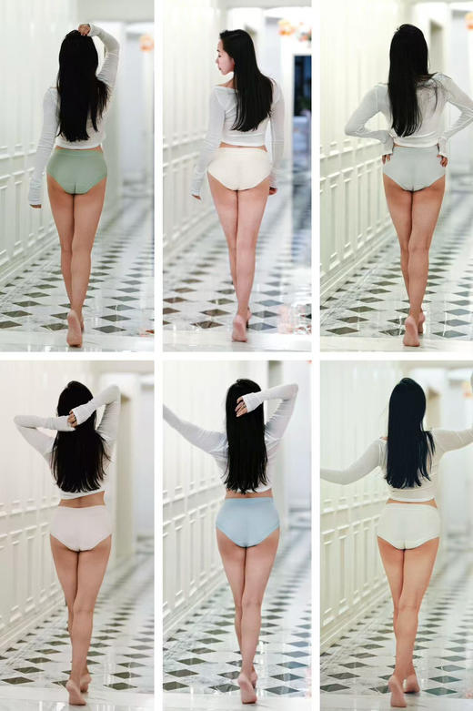 月初私护秒杀·秘密花园套餐·升级版7A抗菌棉内裤6条（每色一条） 商品图0