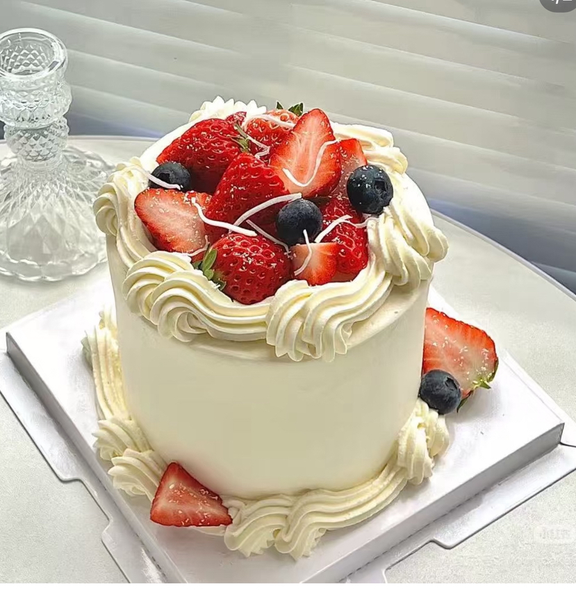 简约水果ins风蛋糕