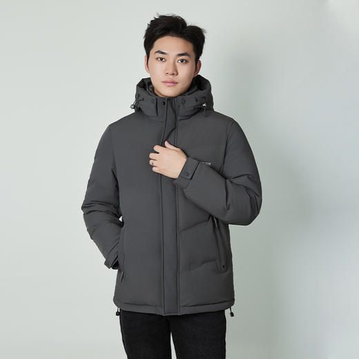 【断码清仓】HX 冬季短款带帽羽绒服90绒Y100440024101/02 商品图0