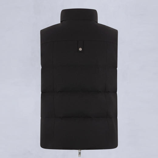 MOOSE KNUCKLES 男士金属驼鹿指关节徽标绗缝羽绒马甲 黑色 M35MV474H1 291 商品图1