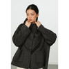 极简休闲款连帽大口袋羊毛短款大衣-纪念日百货门店同款166695885 商品缩略图1