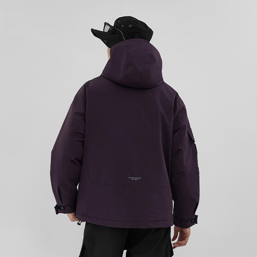 HX 冬季短款带帽羽绒服冲锋户外系列S100444279101/02/03 商品图3