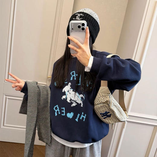 原价139！亏本秒杀！69得600G奥利绒加绒复古卫衣 保暖又舒适 商品图0