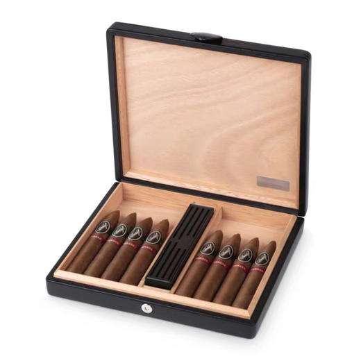 Davidoff/大卫杜夫 季诺旅行软触皮革雪茄保湿盒 旅行商务送礼 商品图3
