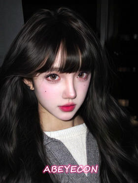 泡芙茶杏棕·半年抛型