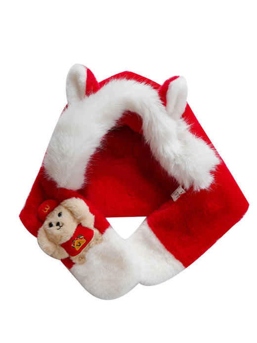 幸运狗儿童两件套绒绒帽-纪念日百货门店同款167897374 商品图3