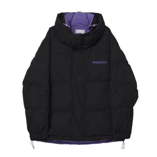 【新品上新】HX 冬季短款立领棉服情侣款宽松C112440004101/02 商品图4