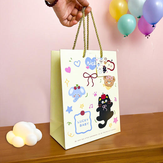 奶芙芙动物园L礼袋-纪念日百货门店同款167896849 商品图3