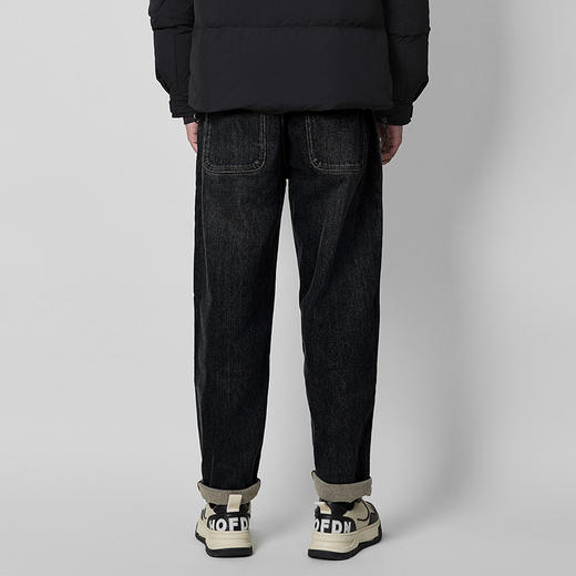 HX 冬季水洗萝卜牛仔长裤加绒Z201440032101 商品图5