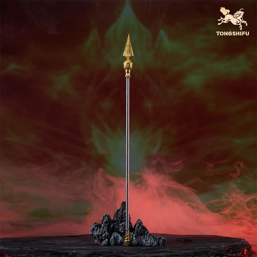 铜师傅《哪吒之魔童闹海》火莲六臂哪吒  潮玩铜摆件周边 商品图3