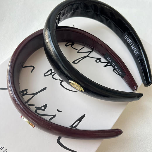 质感皮质金标发箍发饰-纪念日百货门店同款167993745 商品图1