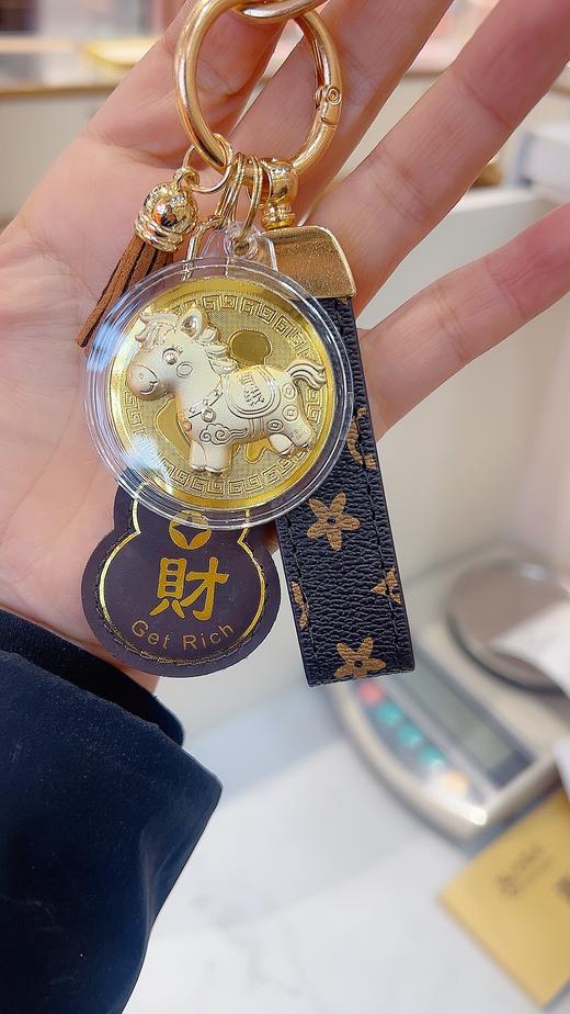 2楼老凤祥足金马上有钱钥匙扣秒杀价19.9元 商品图1