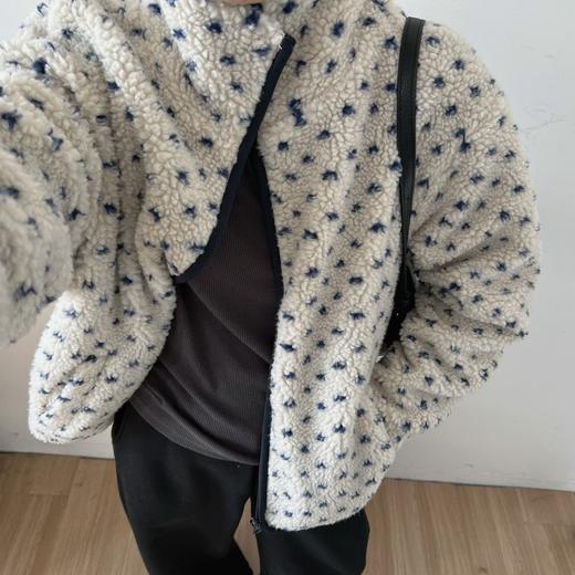 老米优品🎈3-5天。韩代同款《爱心颗粒绒软乎乎保暖外套》加厚摇粒绒！轻盈蓄热，韩里韩气巨好看~WT251206A 商品图8