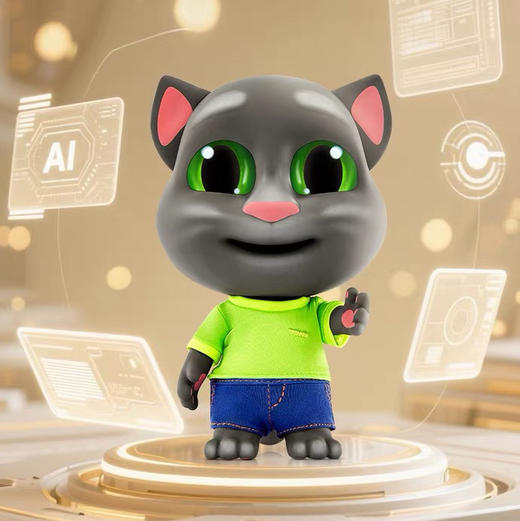 汤姆猫AI人工智能机器人儿童玩具对话互动陪伴男女孩 商品图0