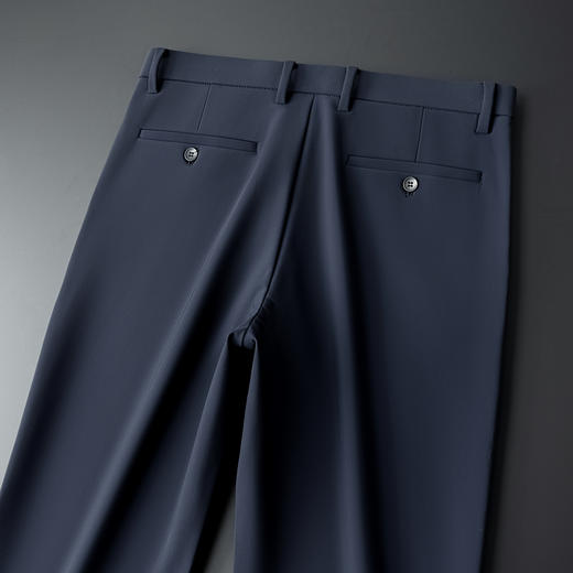 圣得西2025年冬季免烫合体版型通勤易搭直筒高弹舒适休闲裤 商品图13